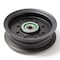 Terre Products Husqvarna 196106 Husqvarna 532196106 Flat Idler Pulley - 4.5'' Flat Dia. - 3/8'' Bore - Steel 31450115 - alternate 3